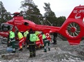 Räddningshelikoptern på Klövberget